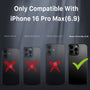 MyBat Pro Maverick Series MagSafe Case w/ Holster and Tempered Glass for Apple iPhone 16 Pro Max - Grey - RIP16PMCS3NXMS005-3.jpg