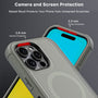 MyBat Pro Maverick Series MagSafe Case w/ Holster and Tempered Glass for Apple iPhone 16 Pro Max - Grey - RIP16PMCS3NXMS005-6.jpg