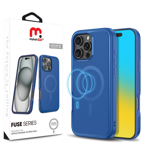 MyBat Pro Fuse Series w/ MagSafe Case for Apple iPhone 16 Pro Max - Blue - RIP16PMCSD5MS104-1.jpg