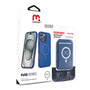 MyBat Pro Fuse Series Case Bundle + MagStash Wallet Folio for Apple iPhone 16 Pro Max - Blue