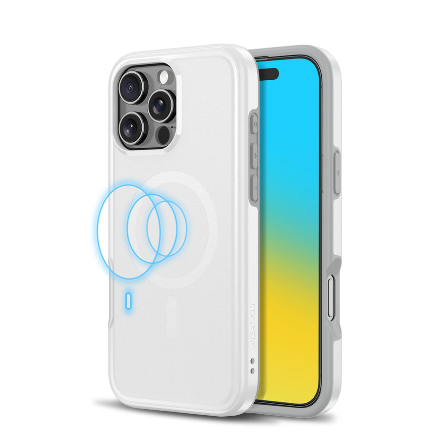 MyBat Pro Fuse Series w/ MagSafe Case for Apple iPhone 16 Pro Max - White - RIP16PMCSD5MS108-2.jpg
