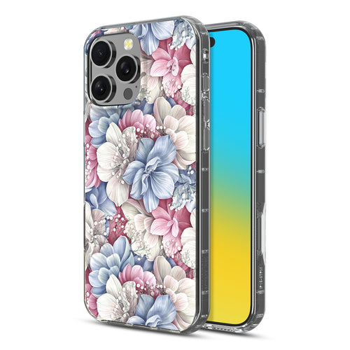 MyBat Pro Mood Series MagSafe Case (with Diamonds) for Apple iPhone 16 Pro Max - Floral Gems - RIP16PMCSFSSDM603-2.jpg