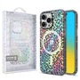 MyBat Pro Mood Series MagSafe Case for Apple iPhone 16 Pro Max - Holographic Leopard