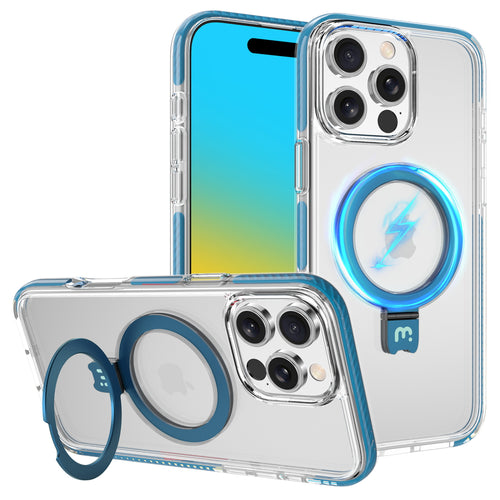 MyBat Pro Lure Series Case w/ MagSafe Kickstand Ring for Apple iPhone 16 Pro Max - Blue - RIP16PMCSRVLM505-2.jpg