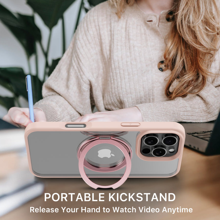 MyBat Pro Lure Series 360° Ring Stand MagSafe Case for Apple iPhone 16 Pro Max - Pink - RIP16PMCSRVLM623-7.jpg