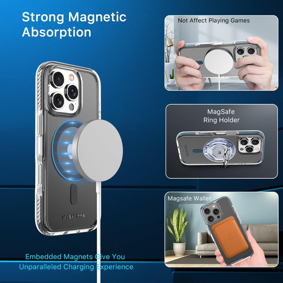 MyBat Pro Vivid Series w/ MagSafe Case for Apple iPhone 16 Pro Max - Blue - RIP16PMCSRVLT005-4.jpg