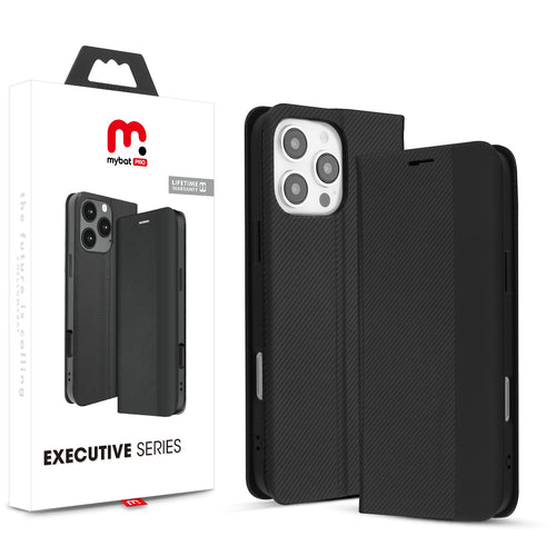 MyBat Pro Executive Series Wallet Case for Apple iPhone 16 Pro - Black - RIP16PPCMJP001-1.jpg