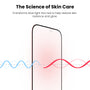 MyBat Pro SkinBarrier Red Light Converting Tempered Glass Screen Protector for Apple iPhone 16/iPhone 15 / 14 Pro - Black - RIP16SCF161-5.jpg