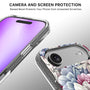 MyBat Pro Mood Series MagSafe Case (with Diamonds) for Apple iPhone Air - Floral Gems - RIP17ACSFSSDM603-4.jpg