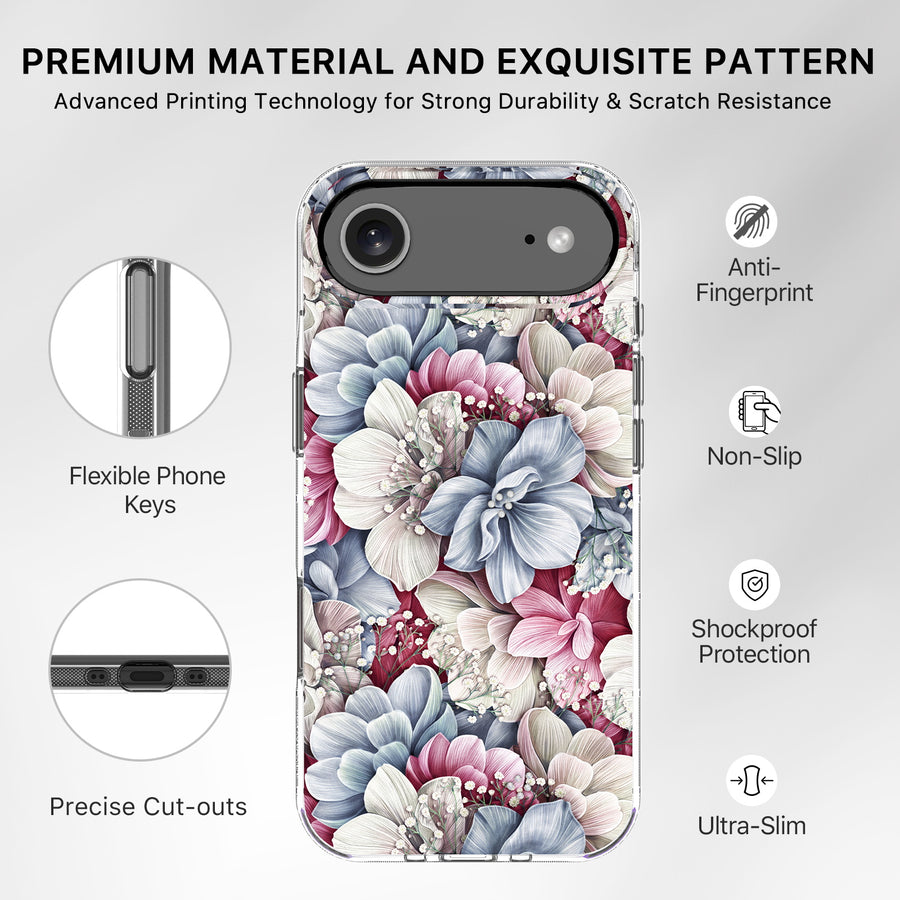 MyBat Pro Mood Series MagSafe Case (with Diamonds) for Apple iPhone Air - Floral Gems - RIP17ACSFSSDM603-7.jpg