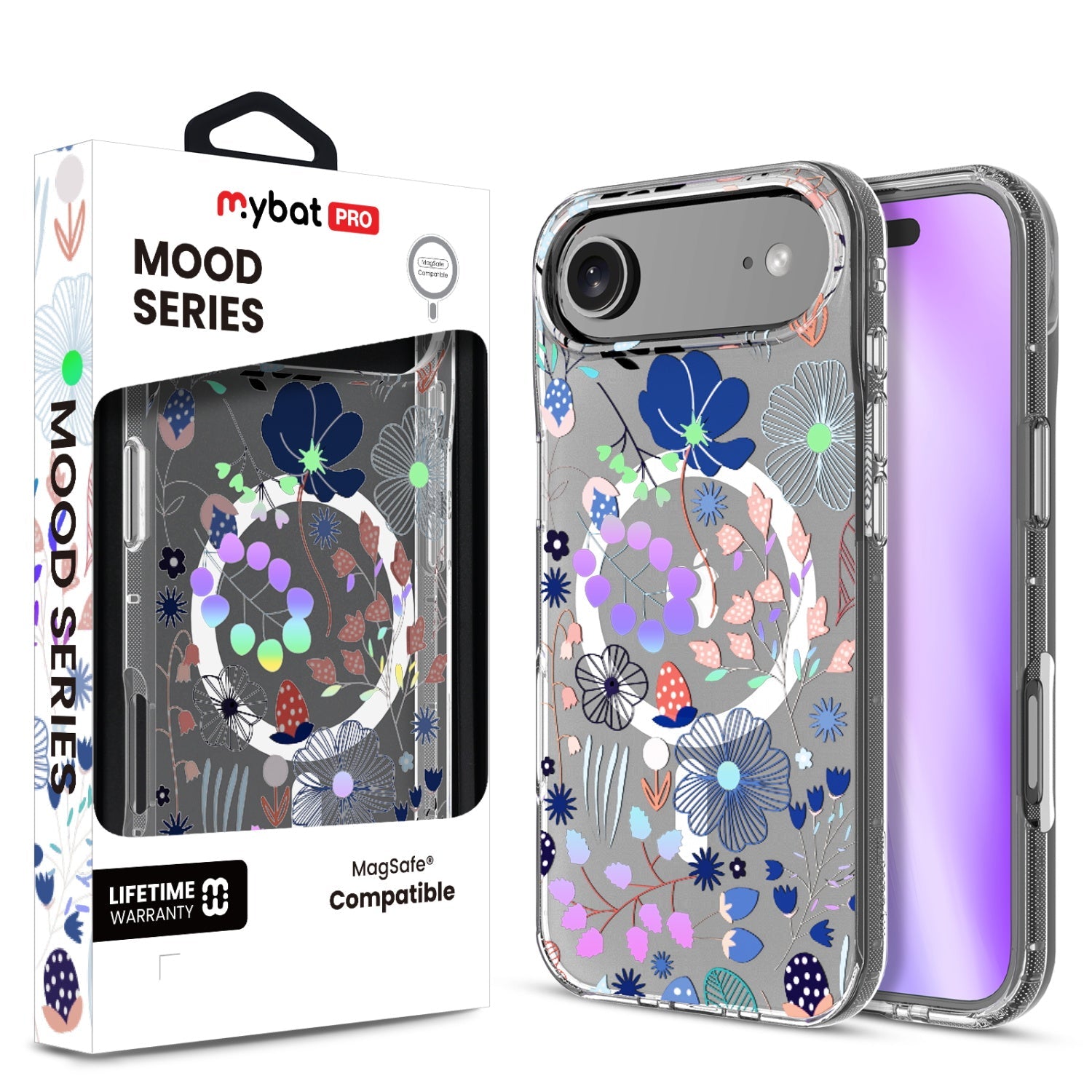 MyBat Pro Mood Series MagSafe Case for Apple iPhone Air - Wildflowers