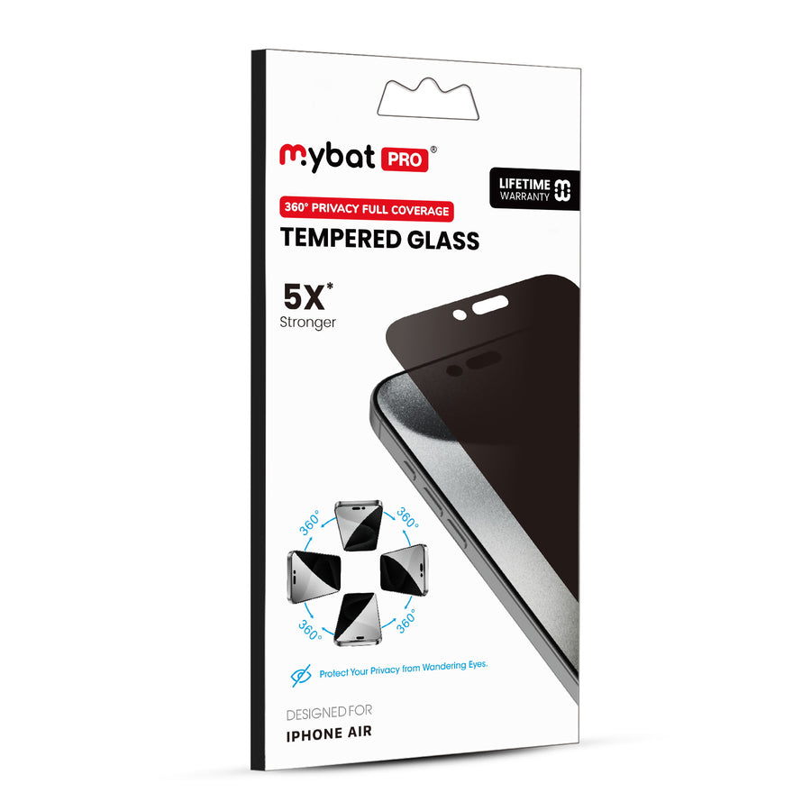 MyBat Pro 360° Privacy Full Coverage Tempered Glass for Apple iPhone Air - Black - RIP17ASCF360-7.jpg