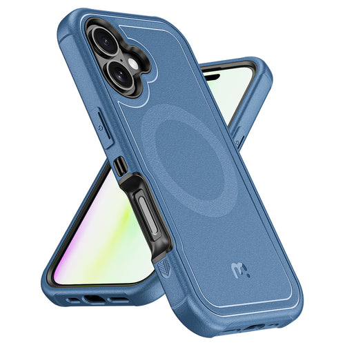 MyBat Pro Maverick Series Rogue Edition MagSafe Case for Apple iPhone 17 - Blue - RIP17CS2NXMS002-2.jpg