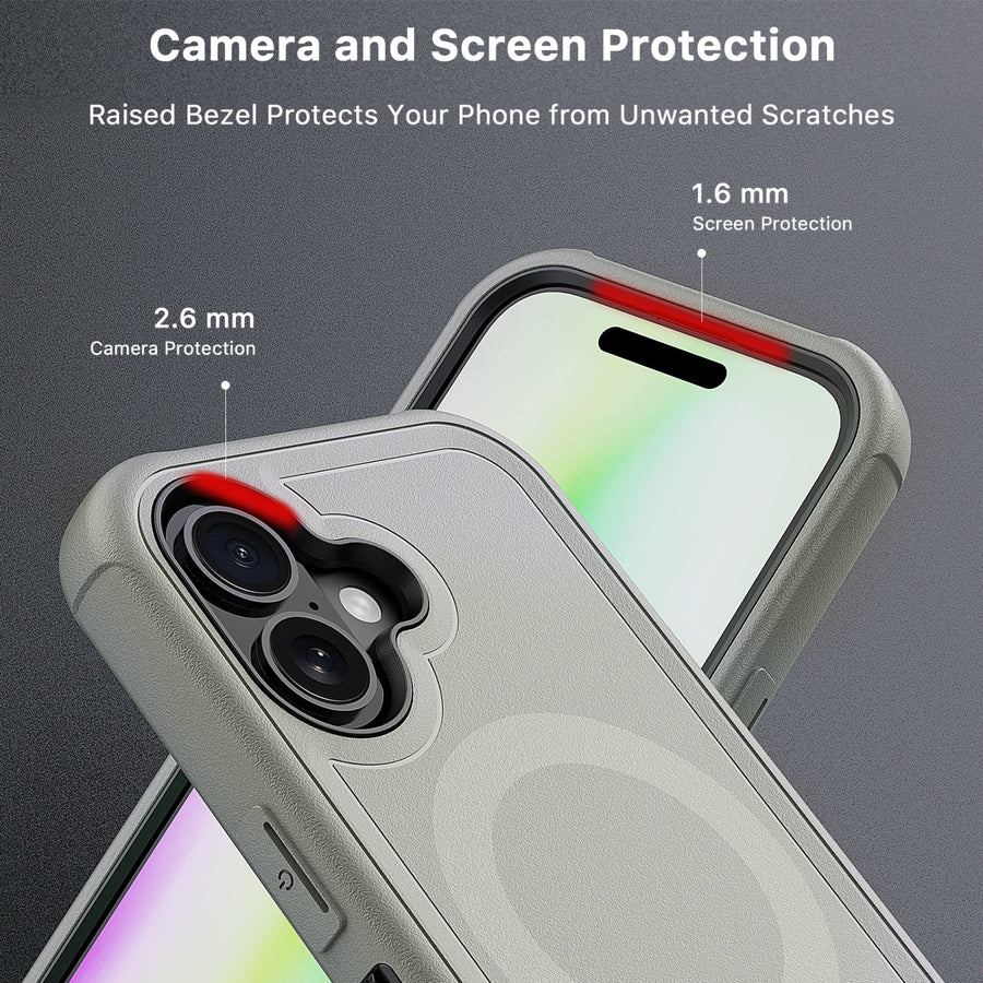 MyBat Pro Maverick Series Rogue Edition MagSafe Case for Apple iPhone 17 - Grey - RIP17CS2NXMS005-3.JPG