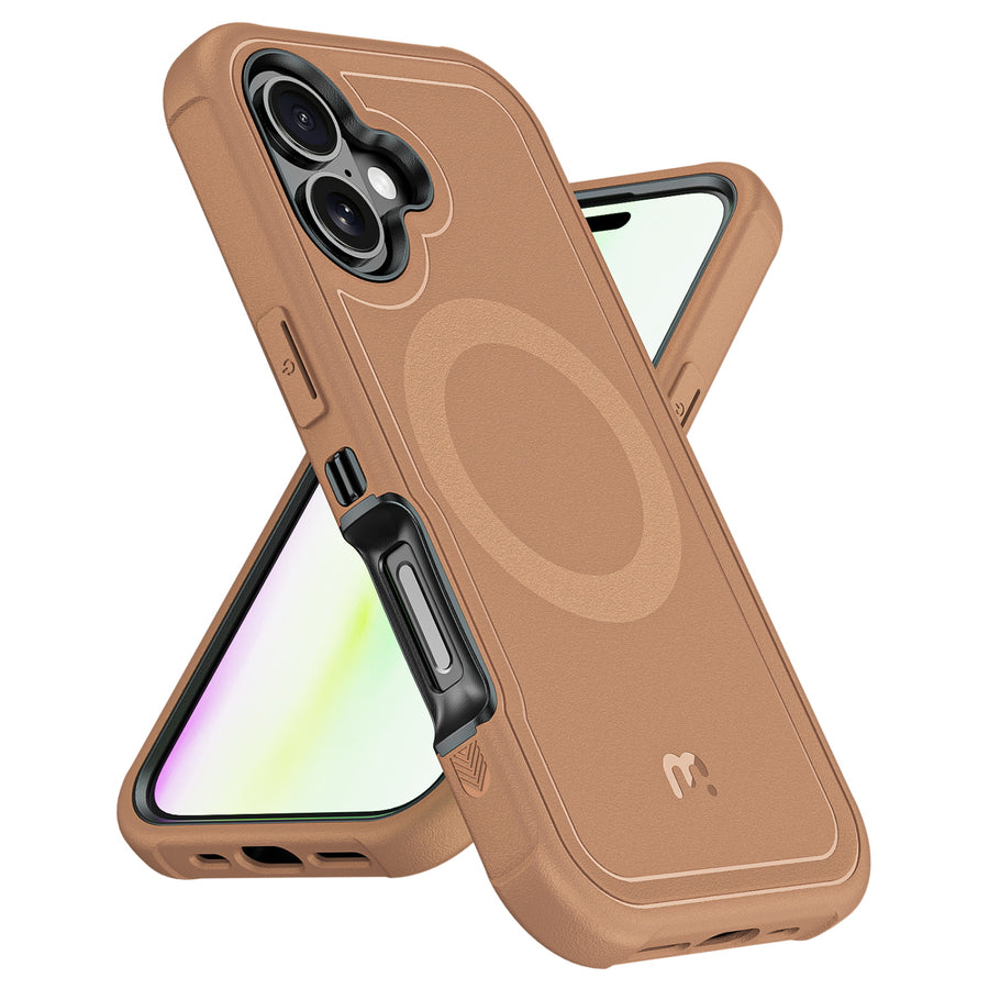 MyBat Pro Maverick Series Rogue Edition MagSafe Case for Apple iPhone 17 - Brown - RIP17CS2NXMS006-1.JPG