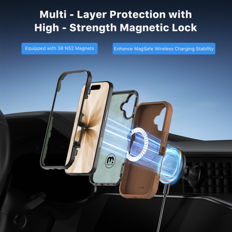 MyBat Pro Maverick Series Rogue Edition MagSafe Case for Apple iPhone 17 - Brown - RIP17CS2NXMS006-2.JPG
