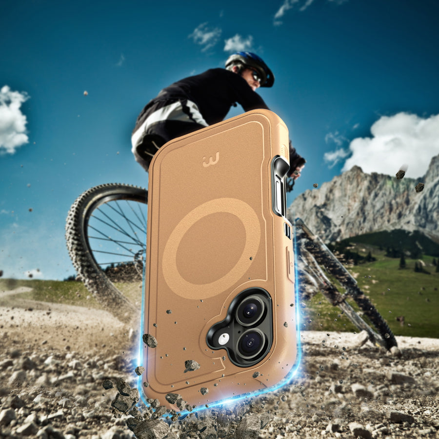 MyBat Pro Maverick Series Rogue Edition MagSafe Case for Apple iPhone 17 - Brown - RIP17CS2NXMS006-4.JPG