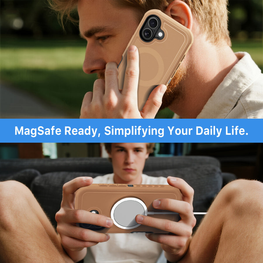 MyBat Pro Maverick Series Rogue Edition MagSafe Case for Apple iPhone 17 - Brown - RIP17CS2NXMS006-7.JPG