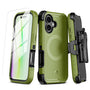 MyBat Pro Maverick Series MagSafe Case w/ Holster and Tempered Glass for Apple iPhone 17 - Army Green - RIP17CS3NXMS004-2.jpg