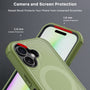 MyBat Pro Maverick Series MagSafe Case w/ Holster and Tempered Glass for Apple iPhone 17 - Army Green - RIP17CS3NXMS004-4.jpg