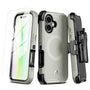 MyBat Pro Maverick Series MagSafe Case w/ Holster and Tempered Glass for Apple iPhone 17 - Grey - RIP17CS3NXMS005-2.jpg