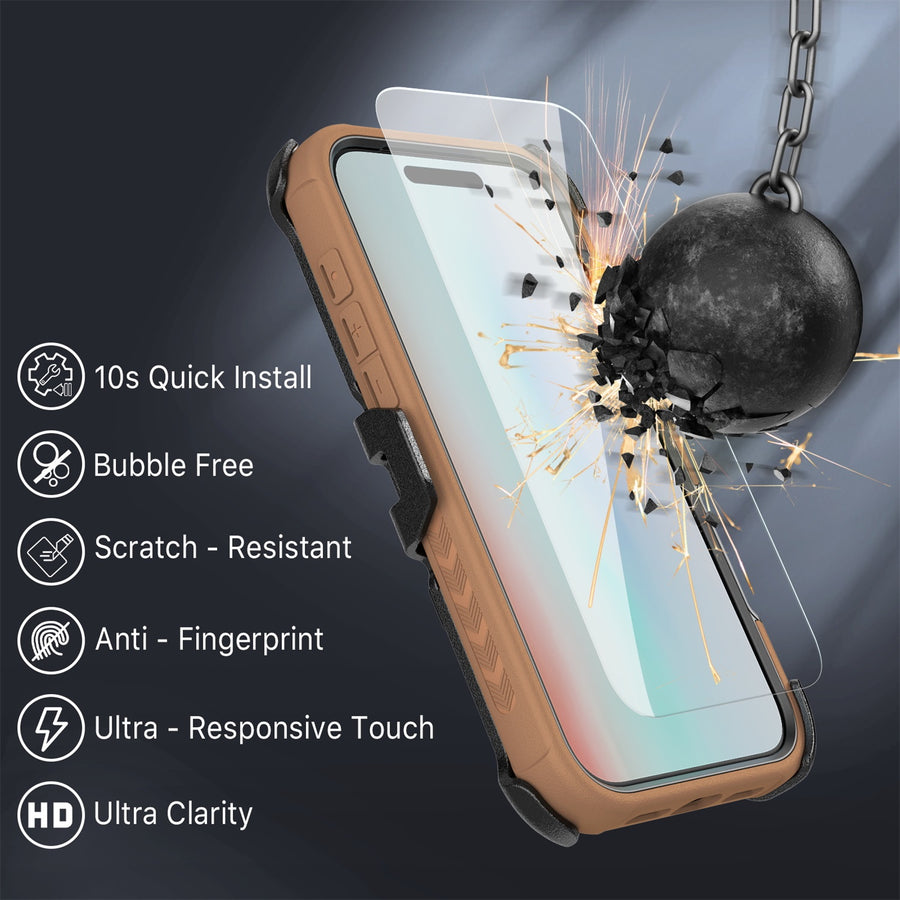 MyBat Pro Maverick Series MagSafe Case w/ Holster and Tempered Glass for Apple iPhone 17 - Brown - RIP17CS3NXMS006-10.jpg