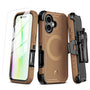 MyBat Pro Maverick Series MagSafe Case w/ Holster and Tempered Glass for Apple iPhone 17 - Brown - RIP17CS3NXMS006-2.jpg