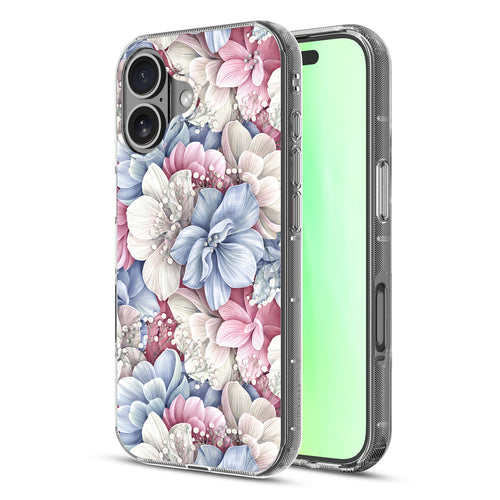 MyBat Pro Mood Series MagSafe Case (with Diamonds) for Apple iPhone 17 - Floral Gems - RIP17CSFSSDM603-2.jpg