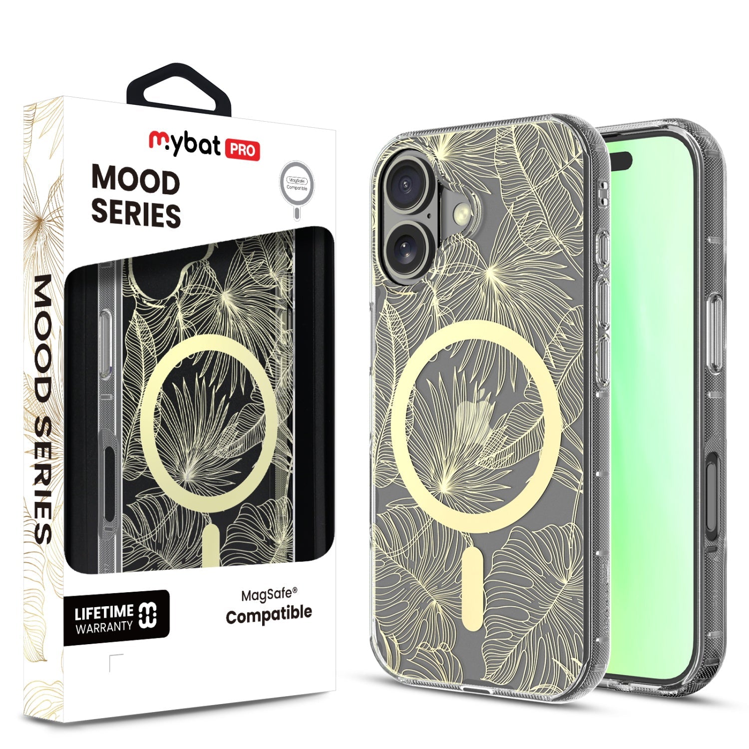 MyBat Pro Mood Series MagSafe Case for Apple iPhone 17 - Botanical