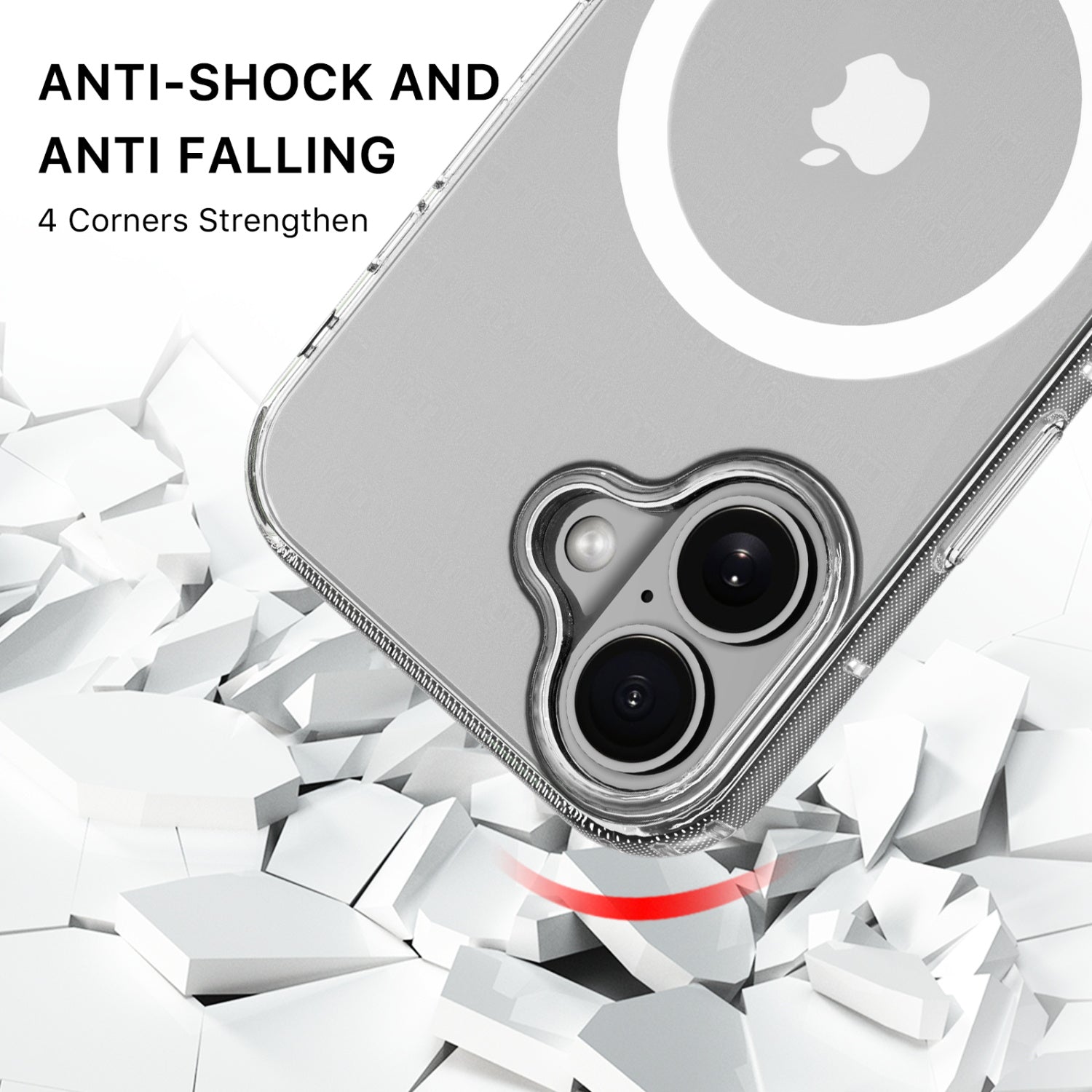 MyBat Pro Savvy Series MagSafe Case for Apple iPhone 17 - Clear - RIP17CSFSST301-3.jpg