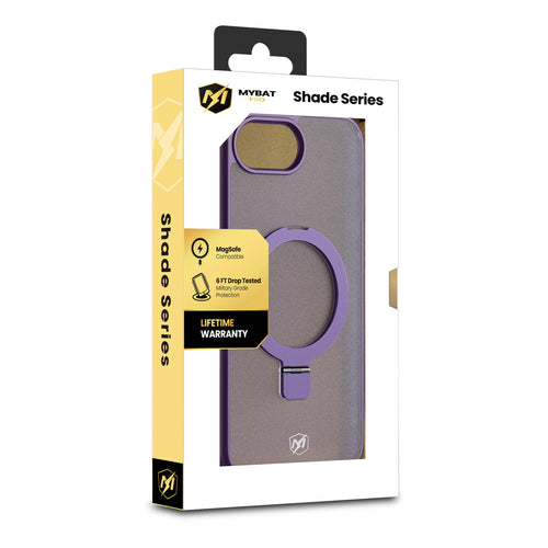 MyBat Pro Shade Series Case w/ MagSafe Ring Stand for Apple iPhone 17e / 16e - Purple - RIP17ECSSSMS003-1.JPG