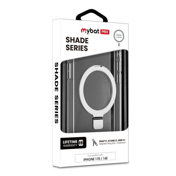 MyBat Pro Shade Series Case w/ MagSafe Ring Stand for Apple iPhone 17e / 16e - Clear - RIP17ECSSSMS101-2.jpg