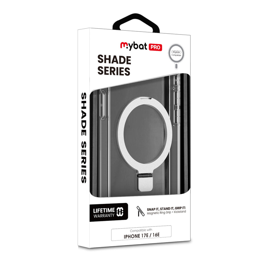 MyBat Pro Shade Series Case w/ MagSafe Ring Stand for Apple iPhone 17e / 16e - Clear - RIP17ECSSSMS101-2.jpg