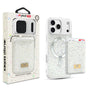 MyBat Pro Bijou Series MagSafe Bundle with Diamond Case + MagStash Wallet for Apple iPhone 17 Pro - Pearl White