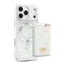 MyBat Pro Bijou Series MagSafe Bundle with Diamond Case + MagStash Wallet for Apple iPhone 17 Pro - Pearl White - RIP17PCSBIJS003-2.jpg