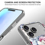 MyBat Pro Mood Series MagSafe Case (with Diamonds) for Apple iPhone 17 Pro - Floral Gems - RIP17PCSFSSDM603-4.jpg