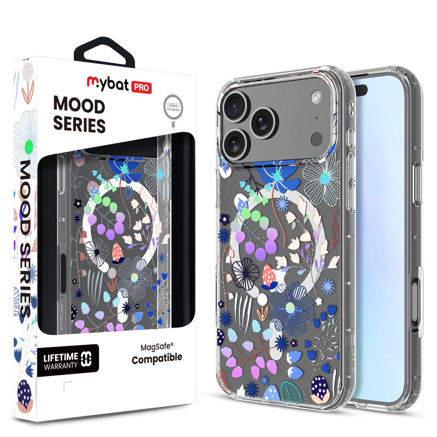 MyBat Pro Mood Series MagSafe Case for Apple iPhone 17 Pro - Wildflowers
