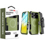 MyBat Pro Maverick Series MagSafe Case w/ Holster and Tempered Glass for Apple iPhone 17 Pro Max - Army Green - RIP17PMCS3NXMS004-1.jpg