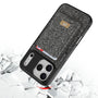 MyBat Pro Bijou Series MagSafe Bundle with Diamond Case + MagStash Wallet for Apple iPhone 17 Pro Max - Graphite Smoke - RIP17PMCSBIJS001-5.JPG