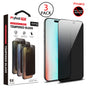 MyBat Pro Privacy Full Coverage Tempered Glass Screen Protector (3-pack) for Apple iPhone 17 Pro - Black