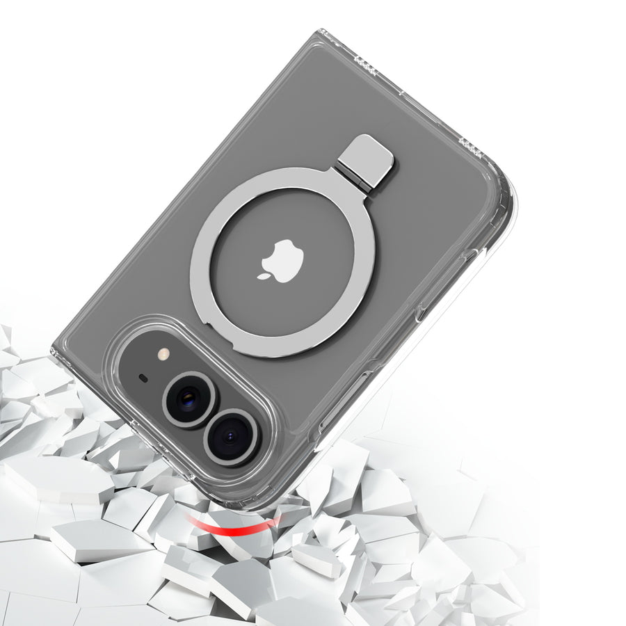 MyBat Pro Shade Series Case w/ MagSafe Ring Stand for Apple iPhone Duo - Clear - RIP18DCSSSMS101-6.JPG