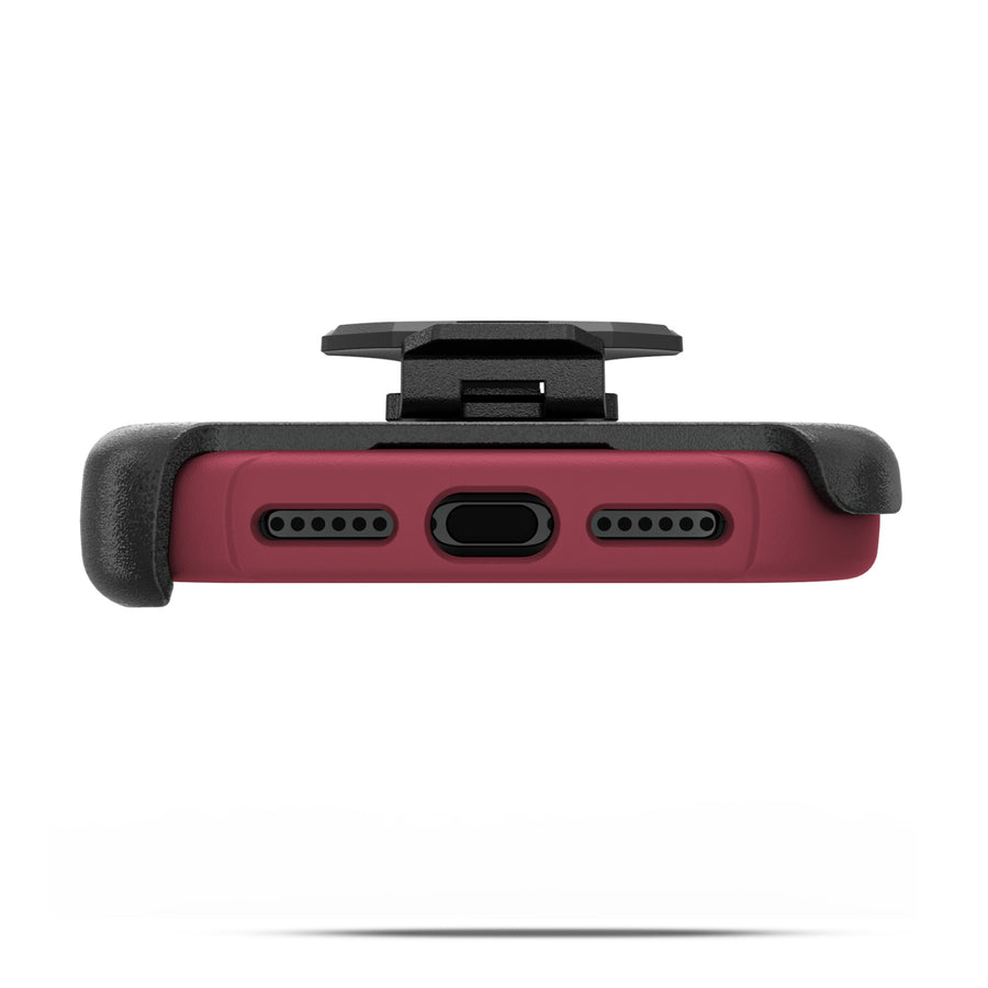 MyBat Pro Maverick Series MagSafe Case w/ Holster and Tempered Glass for Apple iPhone 18 Pro / 17 Pro - Burgundy - RIP18PCS3NXMS009-5.JPG