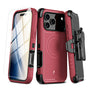MyBat Pro Maverick Series MagSafe Case w/ Holster and Tempered Glass for Apple iPhone 18 Pro / 17 Pro - Burgundy - RIP18PCS3NXMS009.JPG