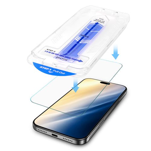 MyBat Pro Tempered Glass Screen Protector with Installation Tray for Apple iPhone 18 Pro Max / 17 Pro Max - Clear - RIP18PMSC86IT.JPG