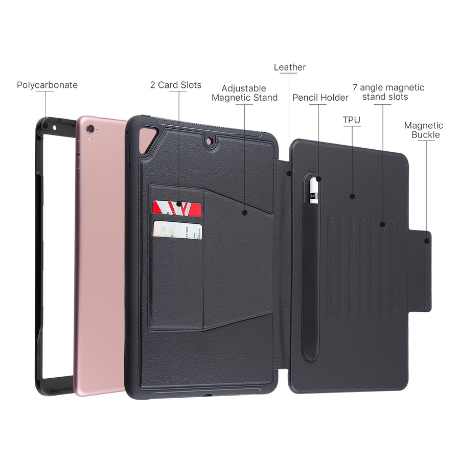 MyBat Pro Leather Folio Series Tablet Case for Apple iPad 9.7 (2017) - Black - RIP97PCMJT031-5.jpg