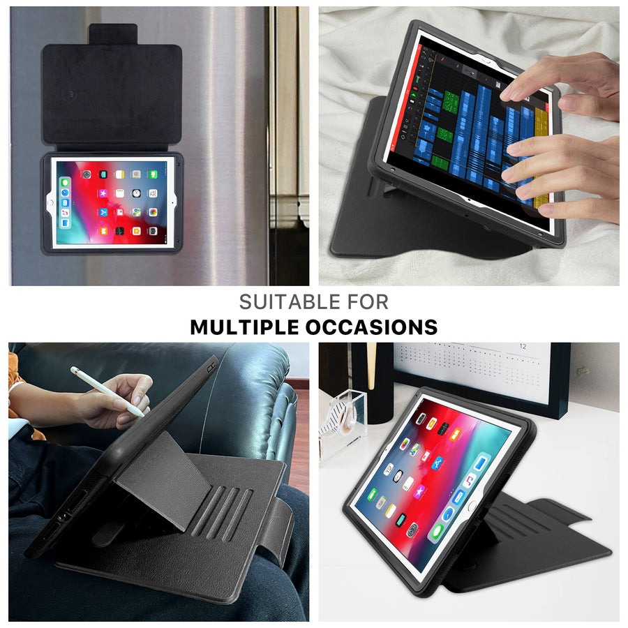 MyBat Pro Leather Folio Series Tablet Case for Apple iPad 9.7 (2017) - Black - RIP97PCMJT031-7.jpg