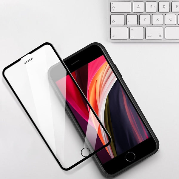 MyBat Pro Full Coverage Tempered Glass Screen Protector for Apple iPhone SE (2022) / 8 / 7 - Clear - RIPSE2SC85A-5.jpg