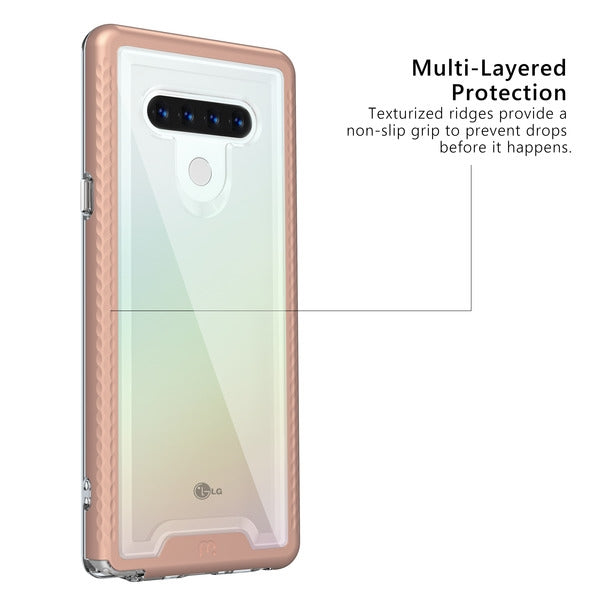 MyBat Pro Lux Series Case for LG Stylo 6 - Rose Gold - RLSTL6CSG5TS003-6.jpg