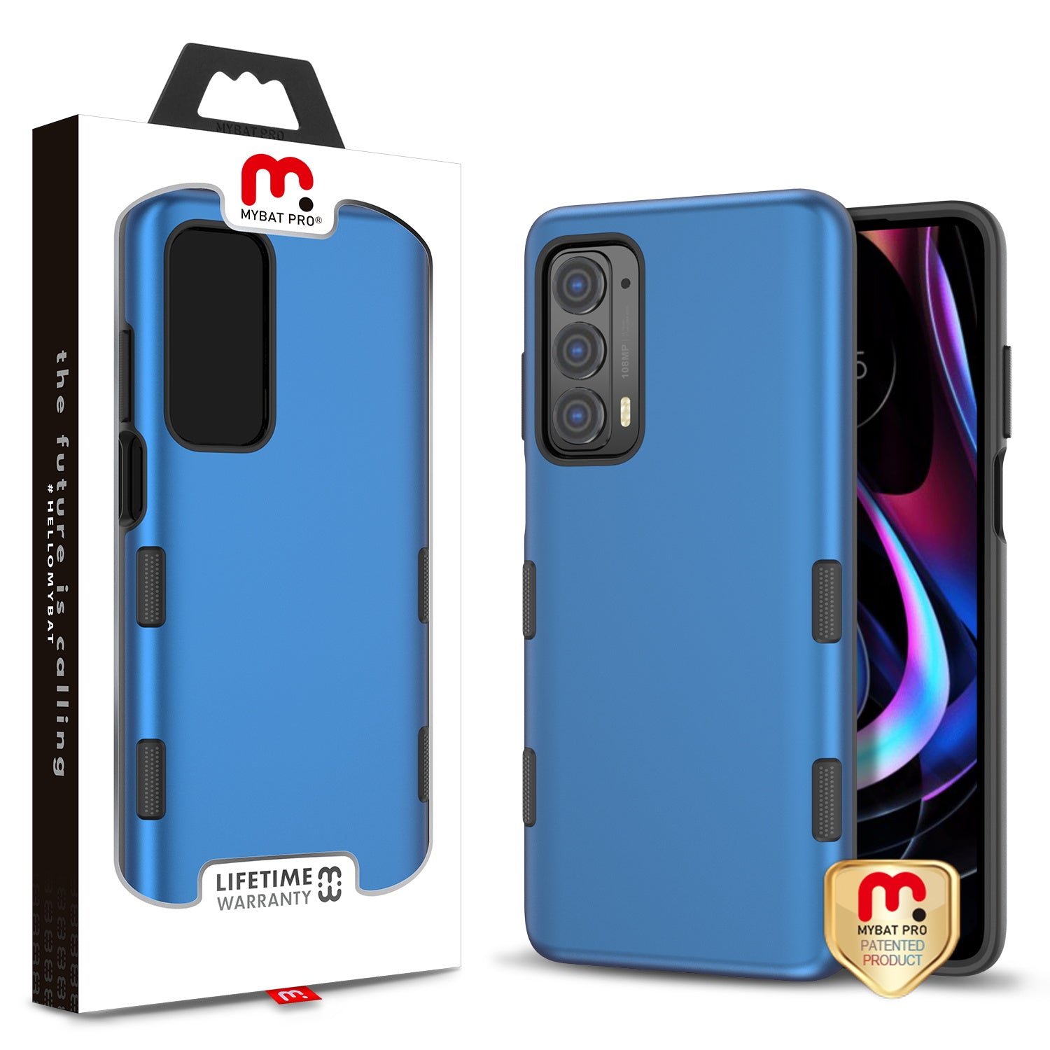 MyBat Pro Tuff Subs Series Case for Motorola Edge (2021) / Edge 5G UW - Blue