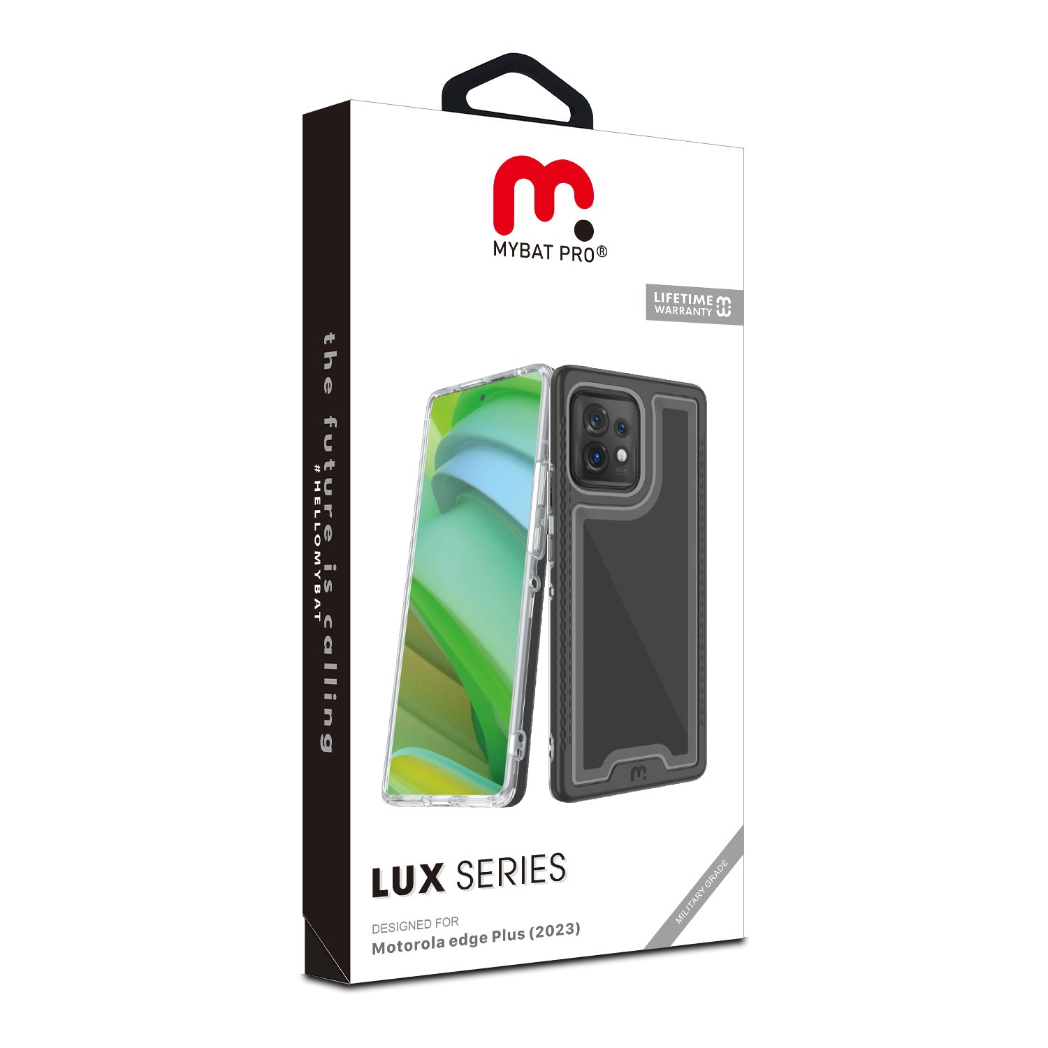 MyBat Pro Lux Series Case for Motorola edge Plus (2023) - Black